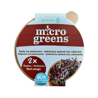inGreen Pěstební sada bez zalévání - Ředkev