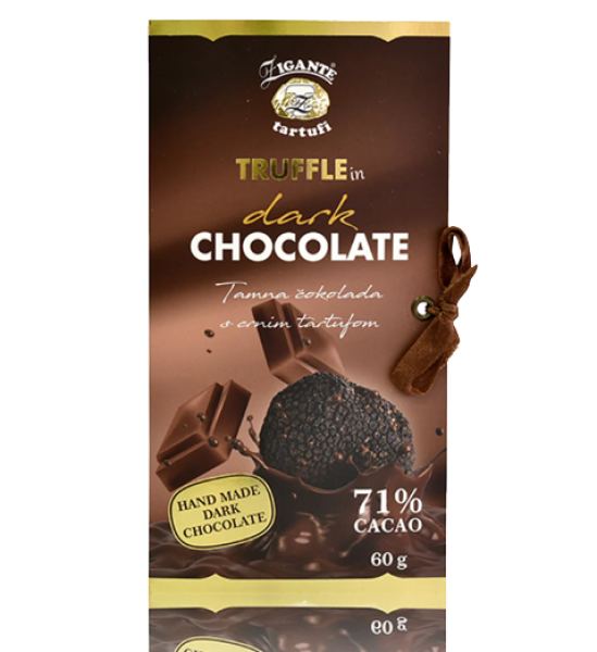 Zigante hořká čokoláda s černým lanýžem 60g